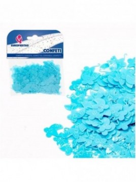 Confeti Brillante Carrito Azul/Rosa