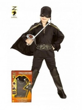 Disfraz El Zorro en Caja Infantil