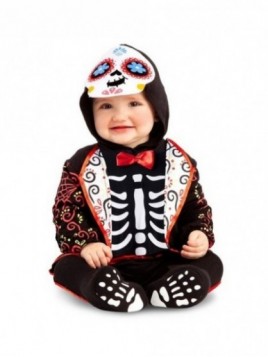 Disfraz esqueleto katrín para bebés