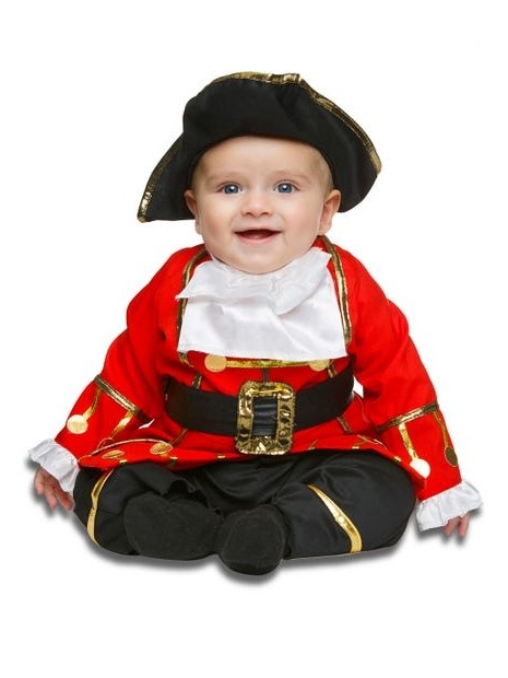Disfraz pequeño corsario para bebés
