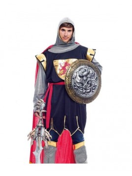 Disfraz Caballero medieval con capucha