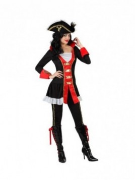 Disfraz Capitana pirata para mujer