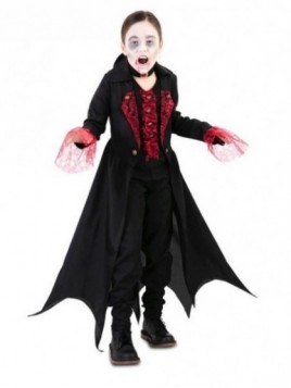 Disfraz vampira época para niña