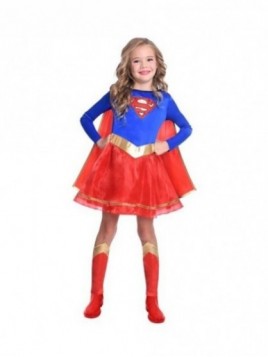 Disfraz Supergirl W.B. para niña