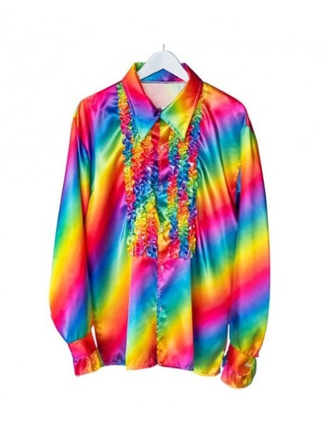 Camisa fiesta arcoiris