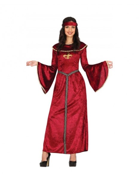 Disfraz Princesa  medieval para mujer