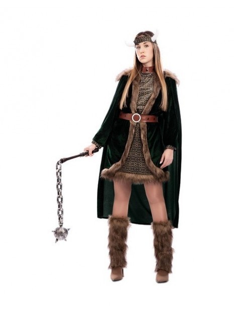 Disfraz Vikinga deluxe para mujer