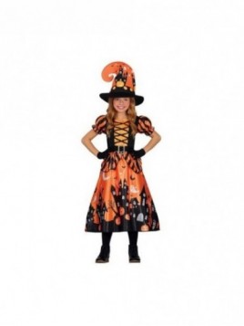 Disfraz Bruijita Naranja Infantil