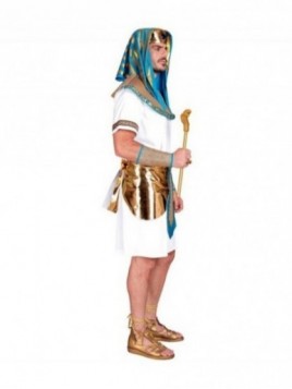 Disfraz Faraón blanco deluxe adulto