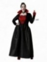 Disfraz Vampiresa elegante negra mujer