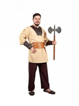 Disfraz Leñador medieval adulto