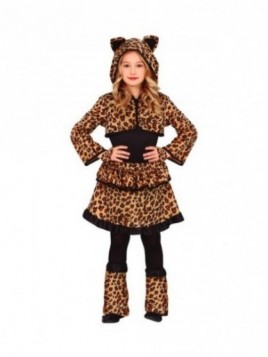 Disfraz leopardo para niña