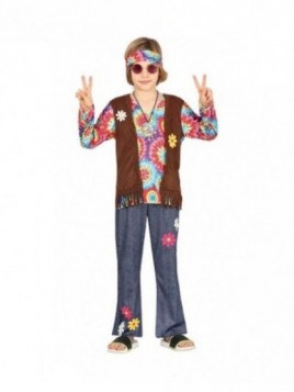 Disfraz hippie infantil niño