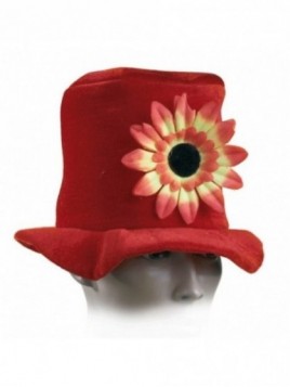 Sombrero Rojo  Margarita  adulto
