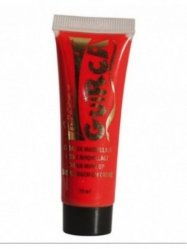Blister maquillaje tubo Rojo 20 ml.