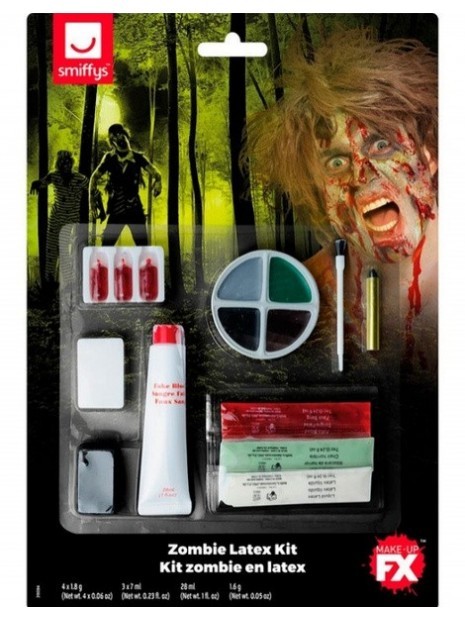 Kit Zombie Horror FX-Látex