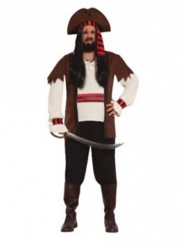 Disfraz Pirata Siete Mares Adulto XL