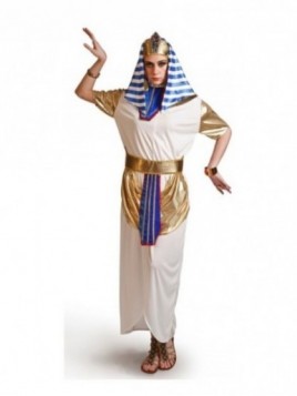 Disfraz Egipcia blanca mujer
