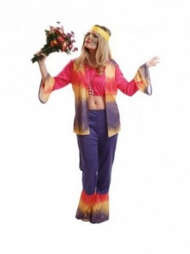 Disfraz Hippie mujer