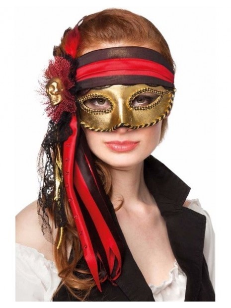 Máscara Pirata Veneciana