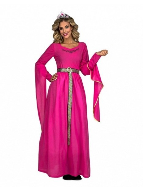 Disfraz Princesa Medieval rosa mujer