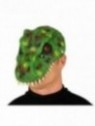 Máscara Dinosaurio verde EVA