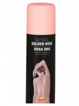 Bote spray Iridiscente 100 ml. rosa/oro