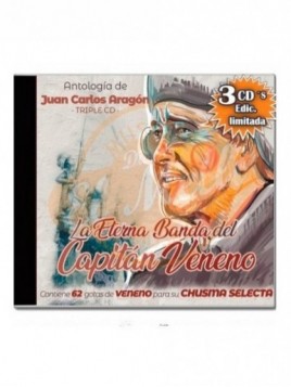 3 CD Eterna banda Capitán Veneno 2020