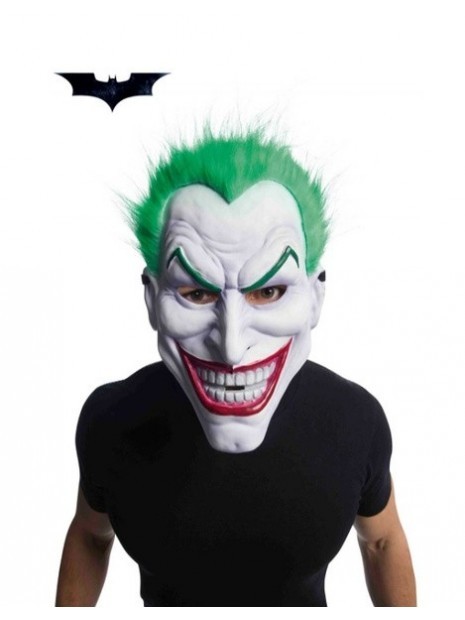 Máscara Joker PVC con pelo