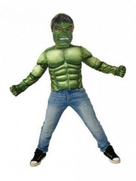 Pecho musculoso Hulk deluxe acc.infantil