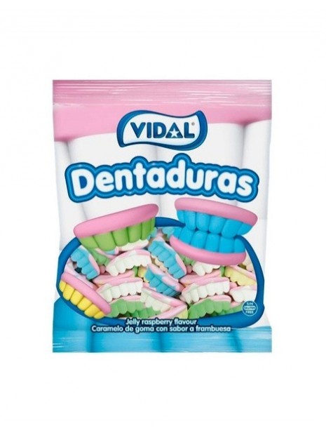 Bolsa Dentaduras chuches 250 uds.  Vidal