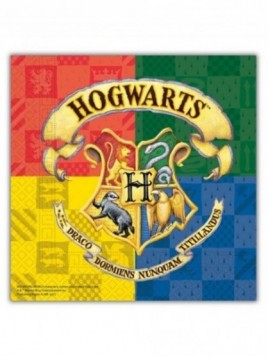 20 Servilletas  Harry Potter 33x33 cms