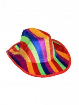 Sombrero multicolor raimbow adulto