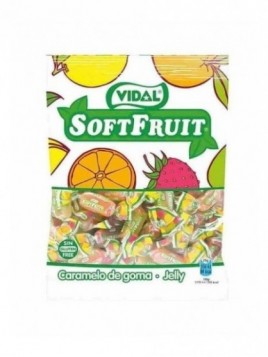 Caramelos Soft fruit  B.80gr. vidal