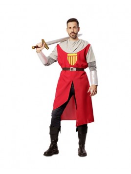 Disfraz Capitán medieval adulto