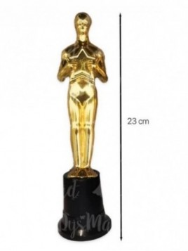 Estatuilla dorada 23 cms.