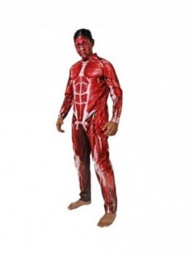 Disfraz anatomía humana adulto