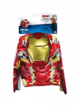 Disfraz top y máscara Iron Man