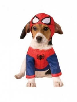 Disfraz Spiderman para mascota T-L