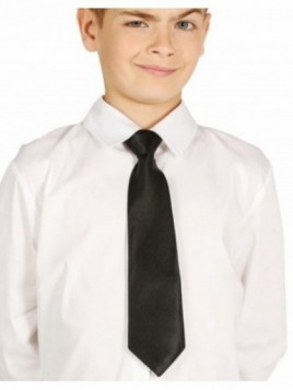 Corbata Negra 30 cms Infantil