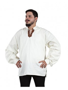 Camisa Tabernero medieval adulto