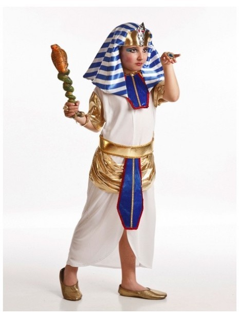 Disfraz Egipcia blanca para niña