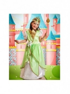 Disfraz Princesa verde para niña