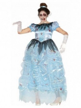 Disfraz Princesa celeste Zombie mujer