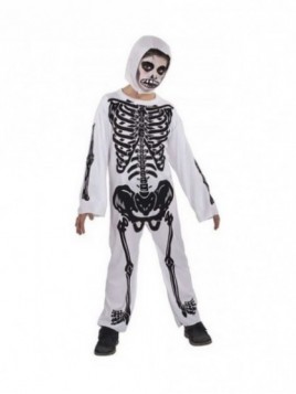 Disfraz Esqueleto RX Blanco