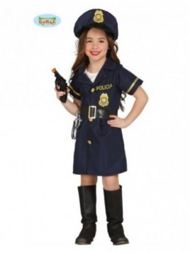 Disfraz police girl para niña