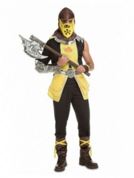 Disfraz Ninja/guerrero para hombre