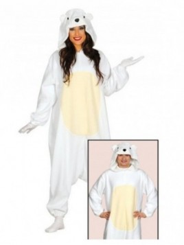 Disfraz Pijama oso polar adulto