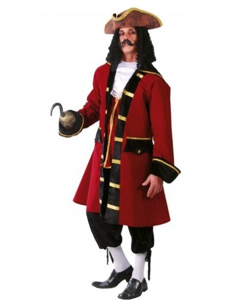 Disfraz Capitán Pirata casaca adulto
