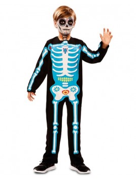 Disfraz Esqueleto dia de difuntos bebe